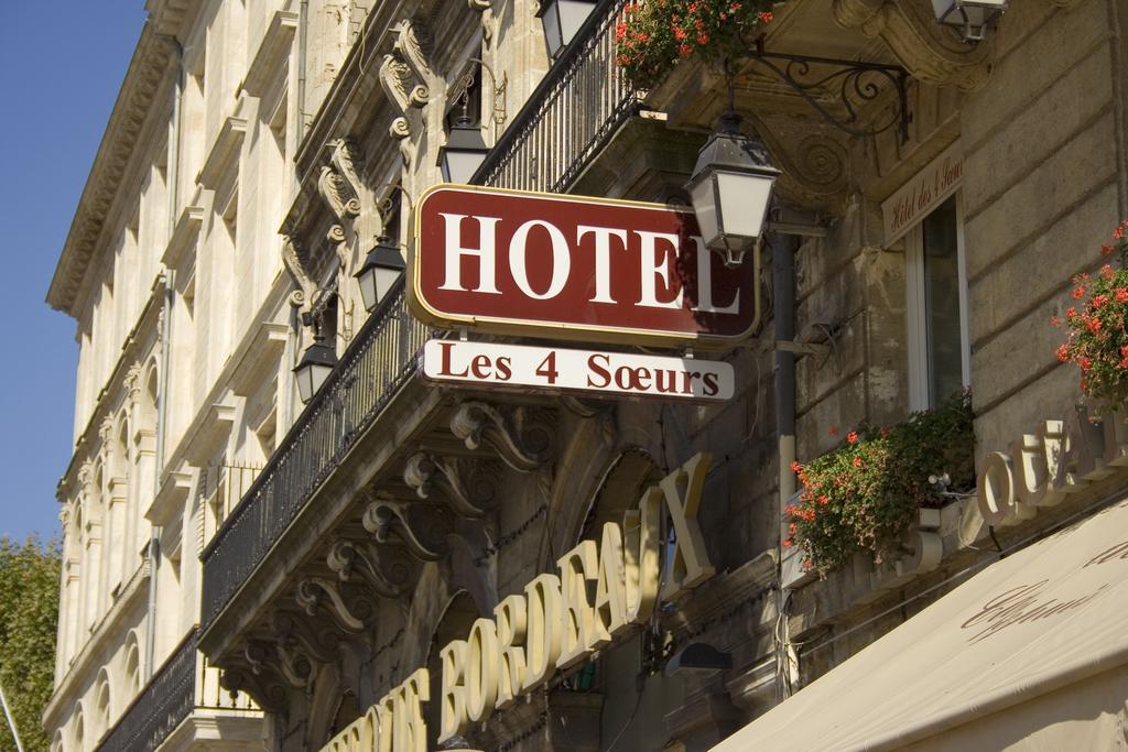 Hotel Des 4 Soeurs Bordeaux Exteriör bild