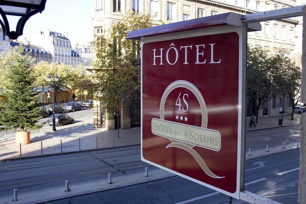 Hotel Des 4 Soeurs Bordeaux Exteriör bild