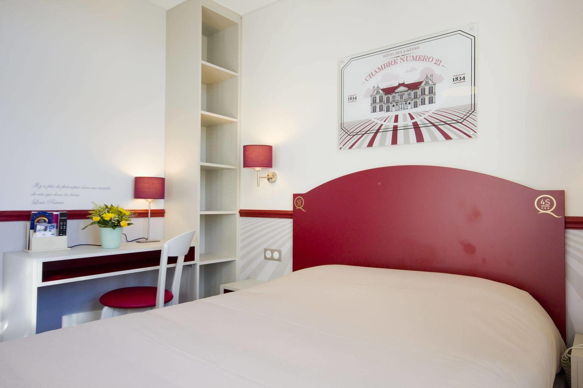 Hotel Des 4 Soeurs Bordeaux Exteriör bild