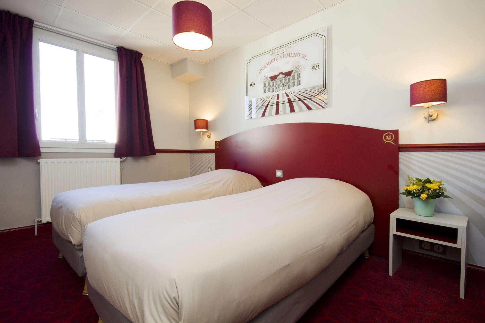 Hotel Des 4 Soeurs Bordeaux Exteriör bild
