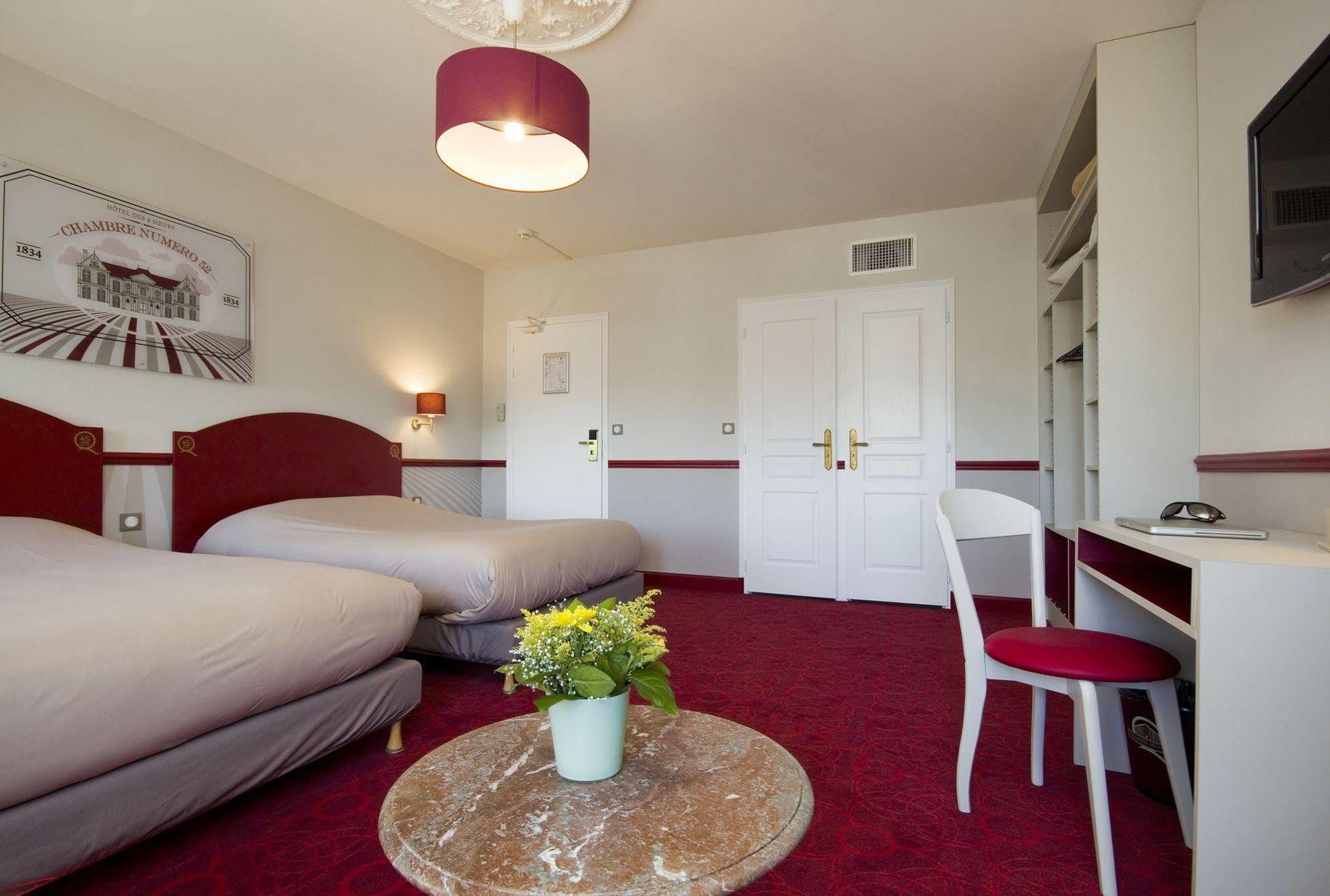 Hotel Des 4 Soeurs Bordeaux Exteriör bild